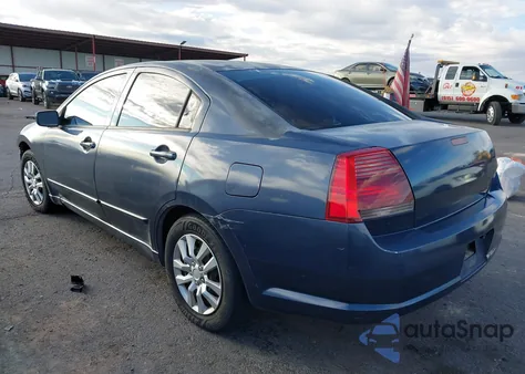 2006 Mitsubishi Galant Es/Se из США, поврежденный, VIN 4A3AB36F26E073424